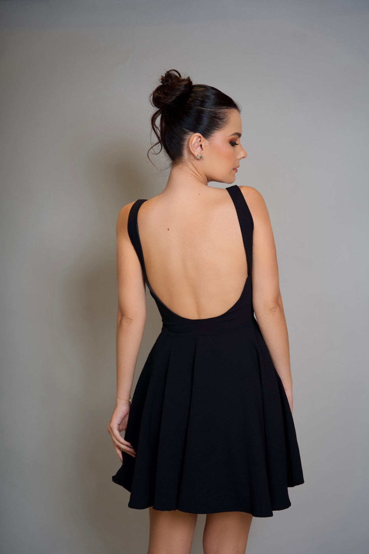 Vestido Magnólia preto