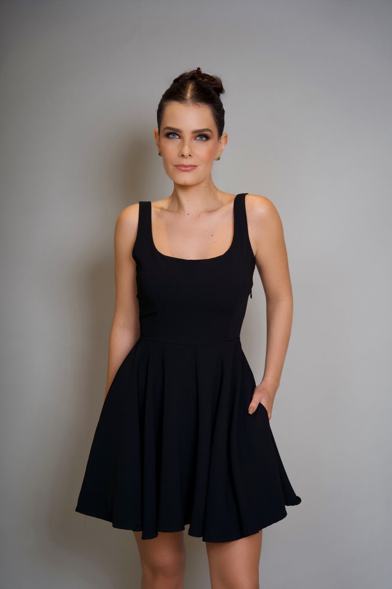 Vestido Magnólia preto