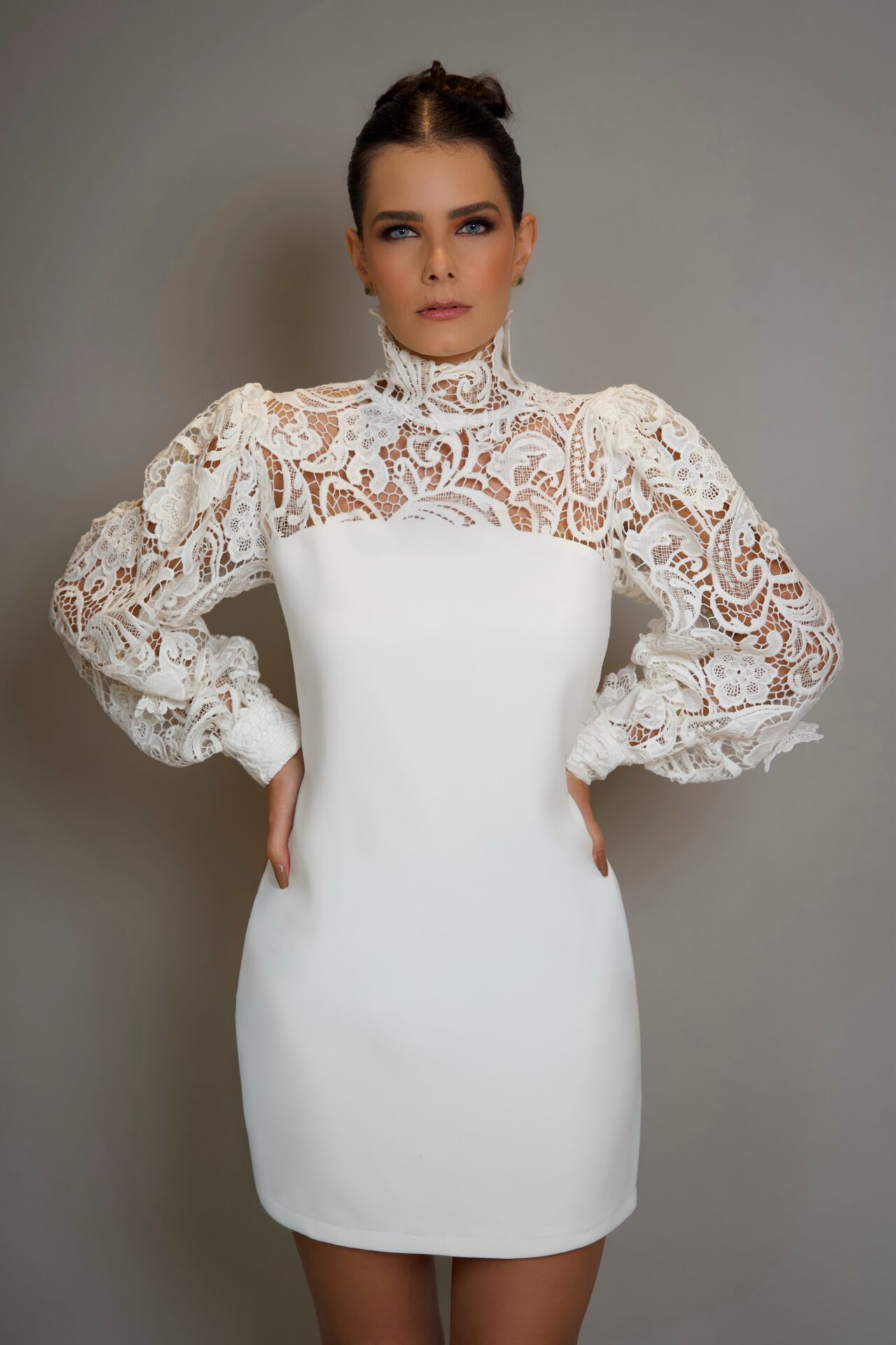 Vestido Hortênsia off white