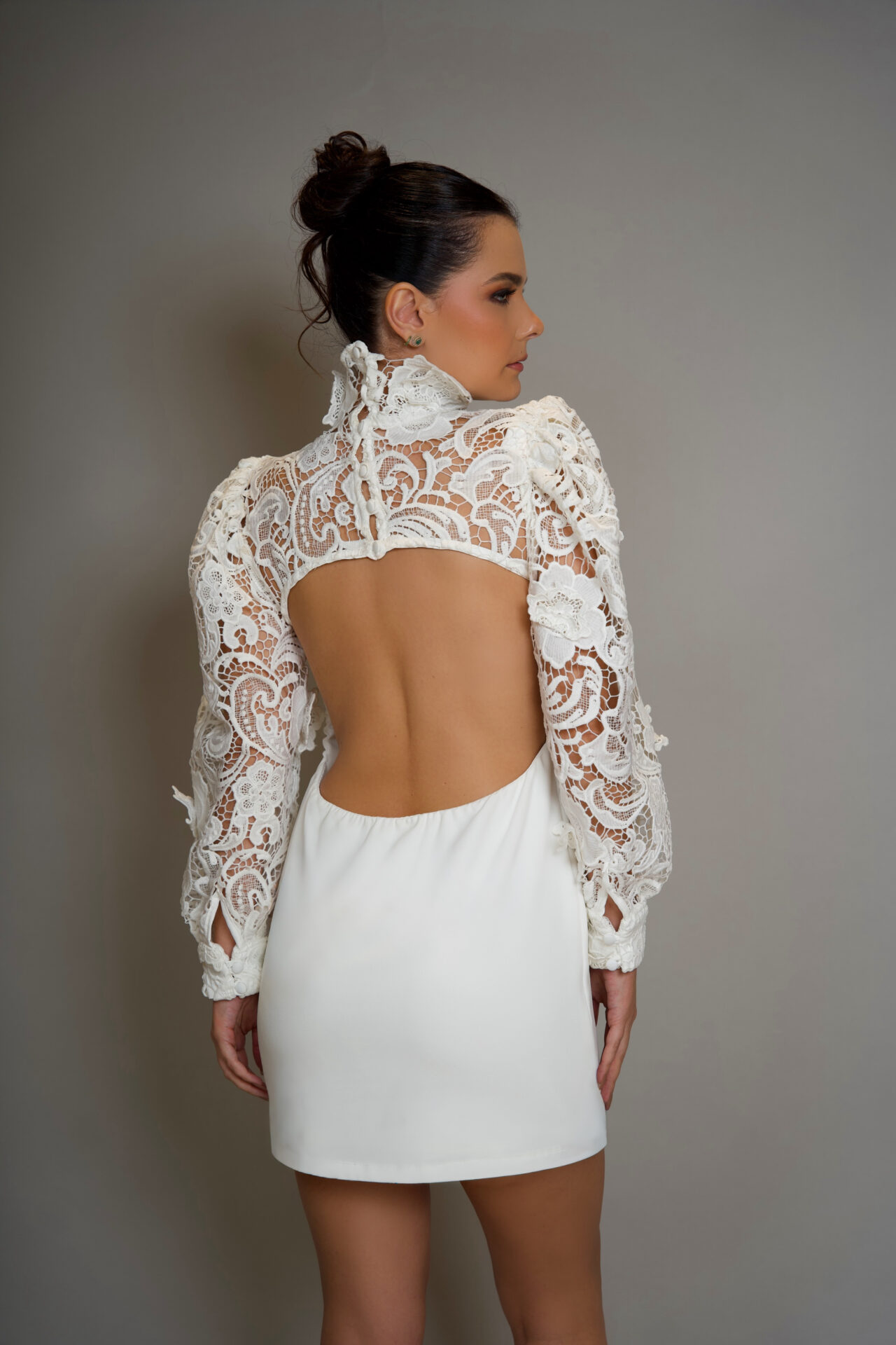 Vestido Hortênsia off white