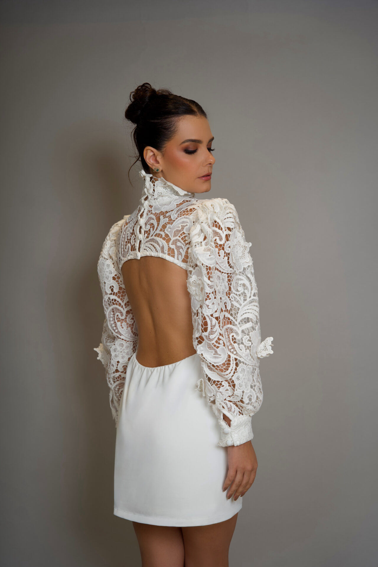 Vestido Hortênsia off white
