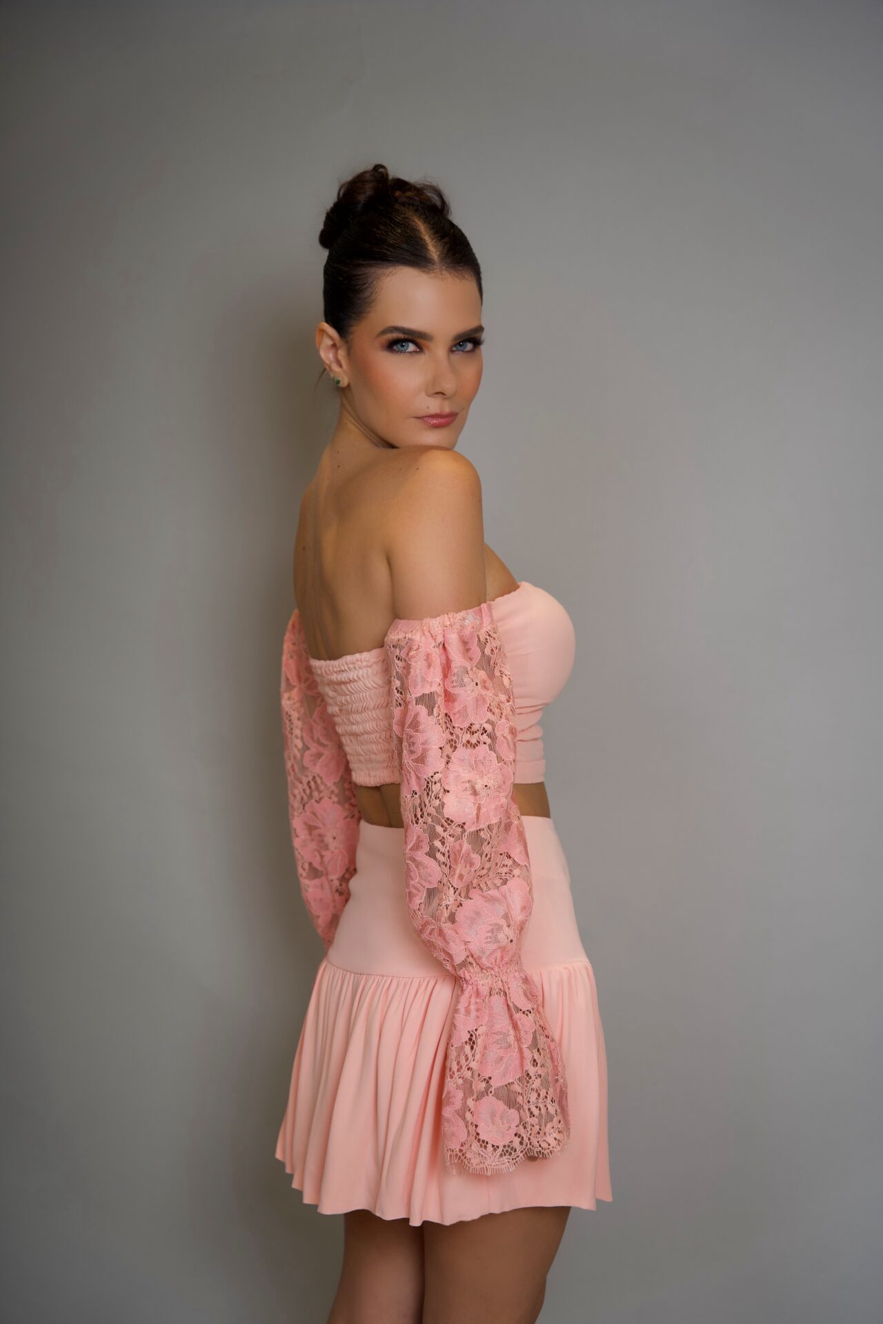 Conjunto Amarílis rosé